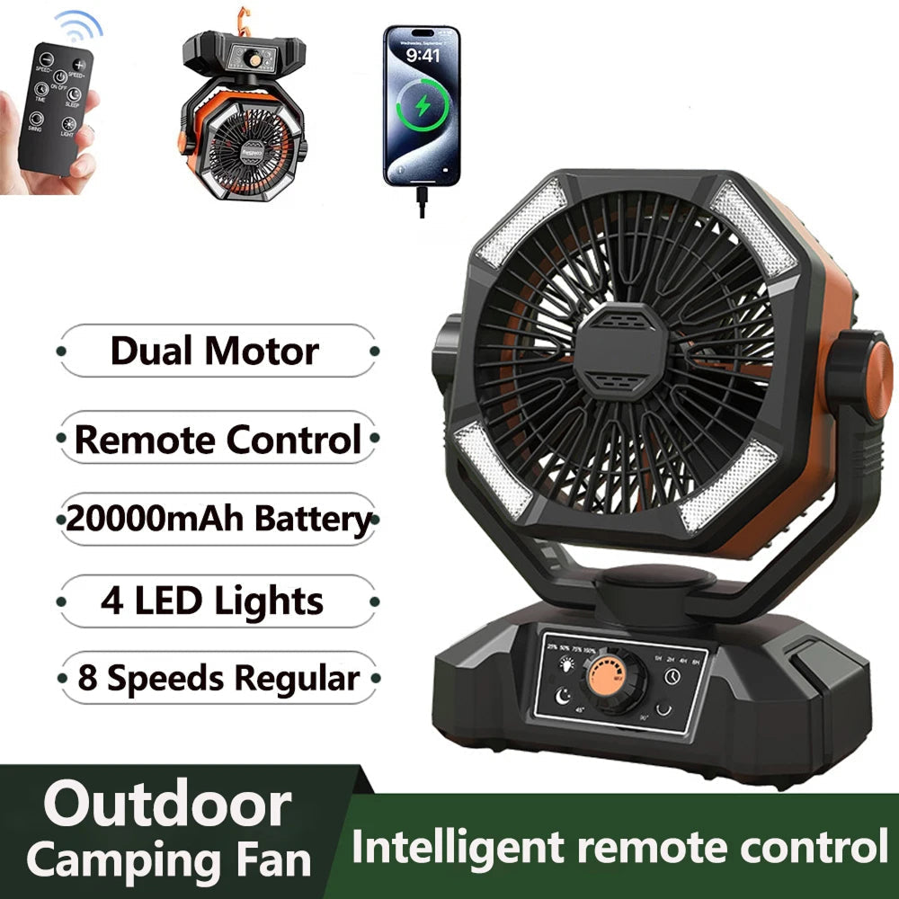 Portable Camping Cooling Fan