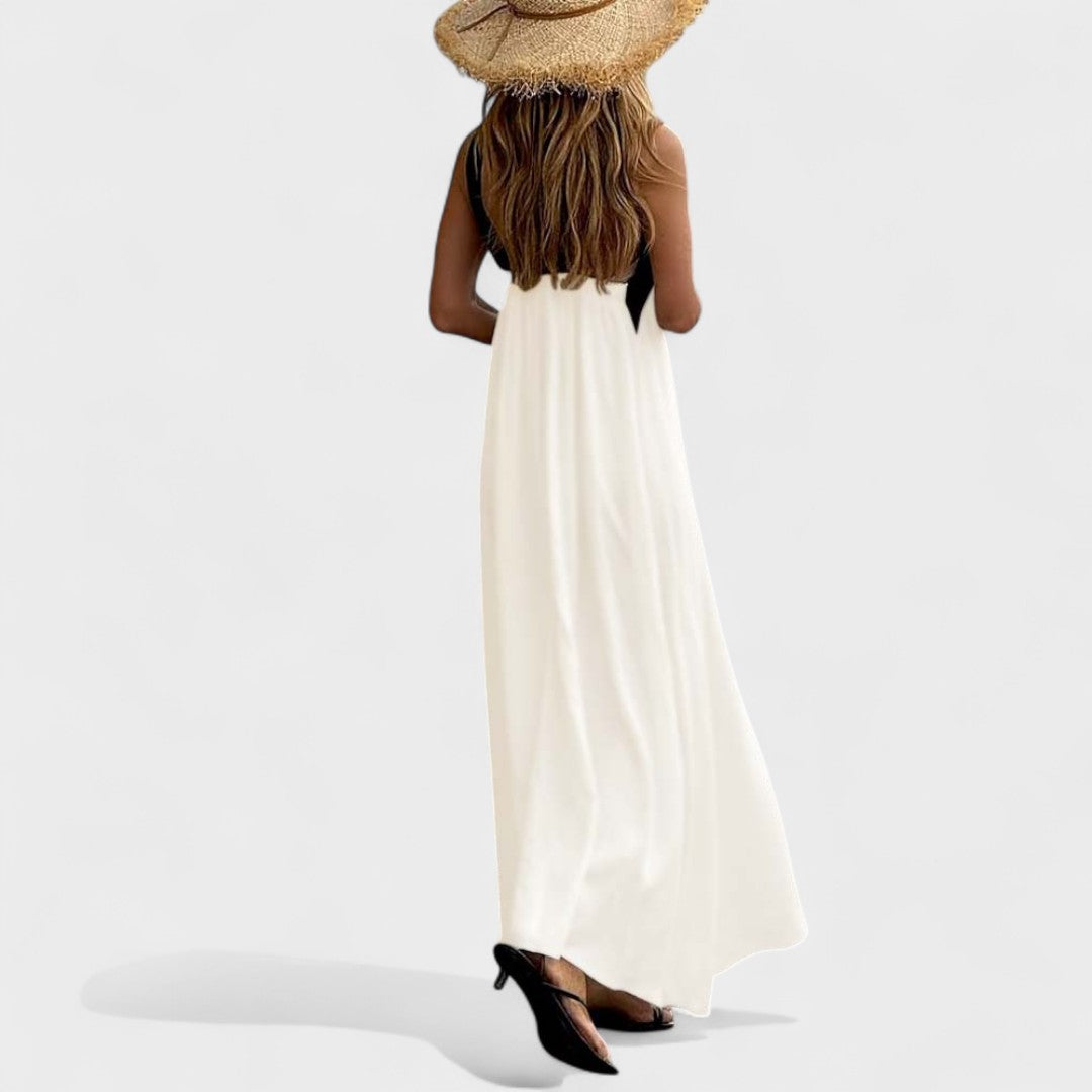 Women's Breathable Comfortable Crossed Maxi Dress