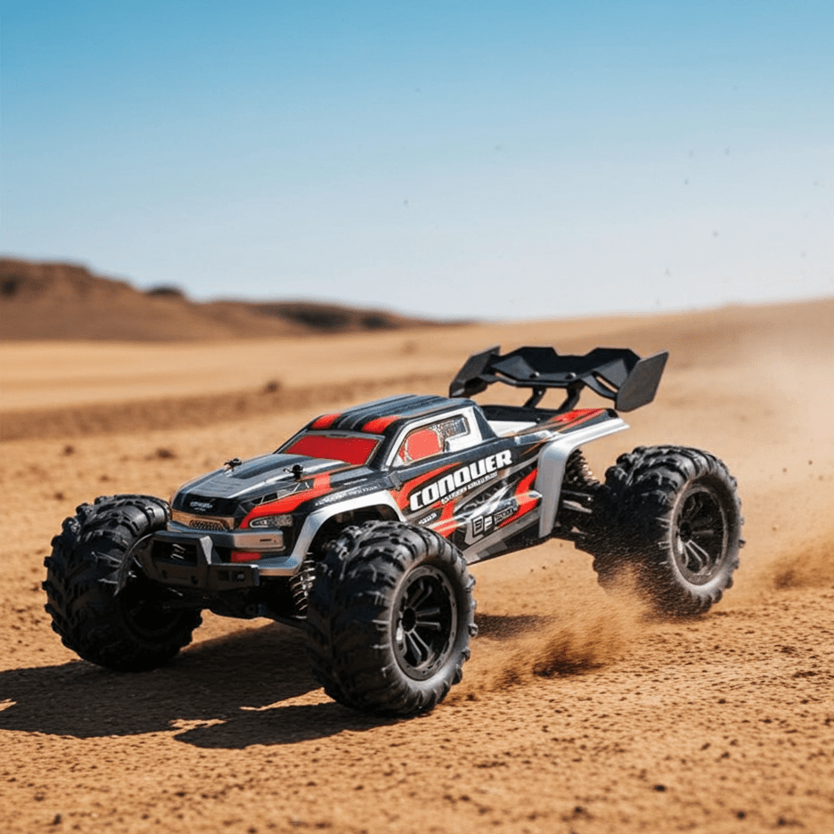Conquer: 31 MPH Remote Control Racing Buggy - Monster Truck With Dual Batteries