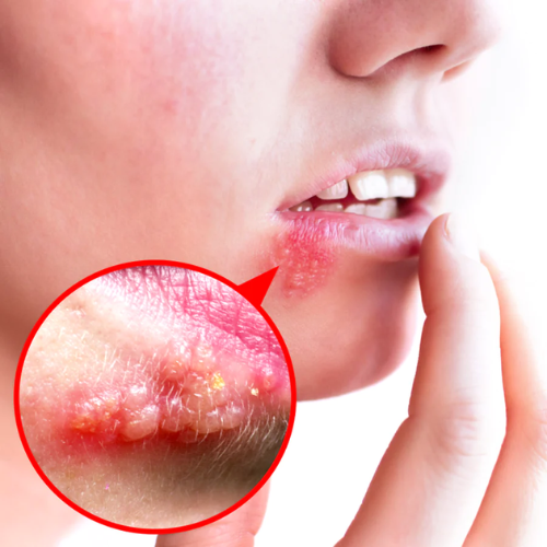 Oral&Targeted Red Light Therapy Device, Cold Sore Treatment for Lips, Canker Sore Treatment Inside