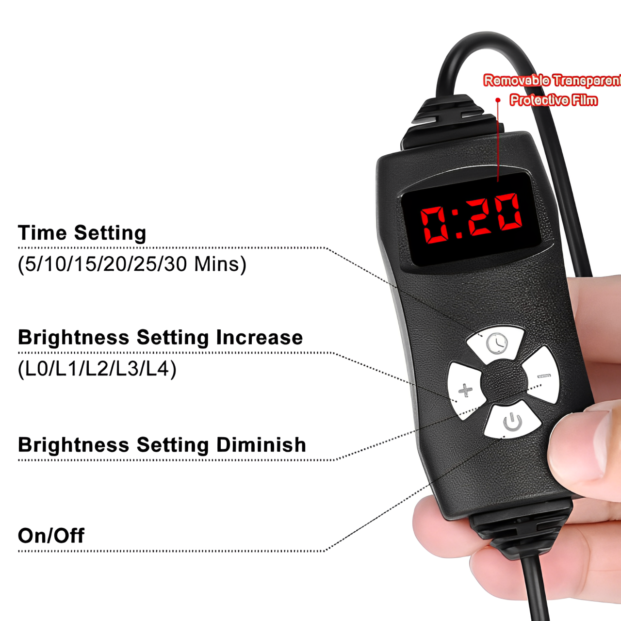 Professional Red Light Therapy Belt | for Targeted Pain Relief & Muscle Recovery at Home