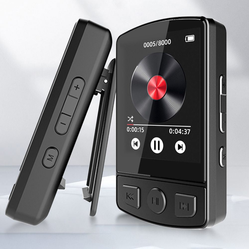 Portable MP3 Music Audio Player Device Clip for Running