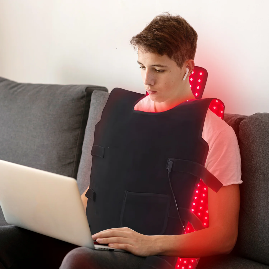 Red Light Therapy Jacket – Relieve Pain, Enhance Muscle Recovery & Improve Skin Health