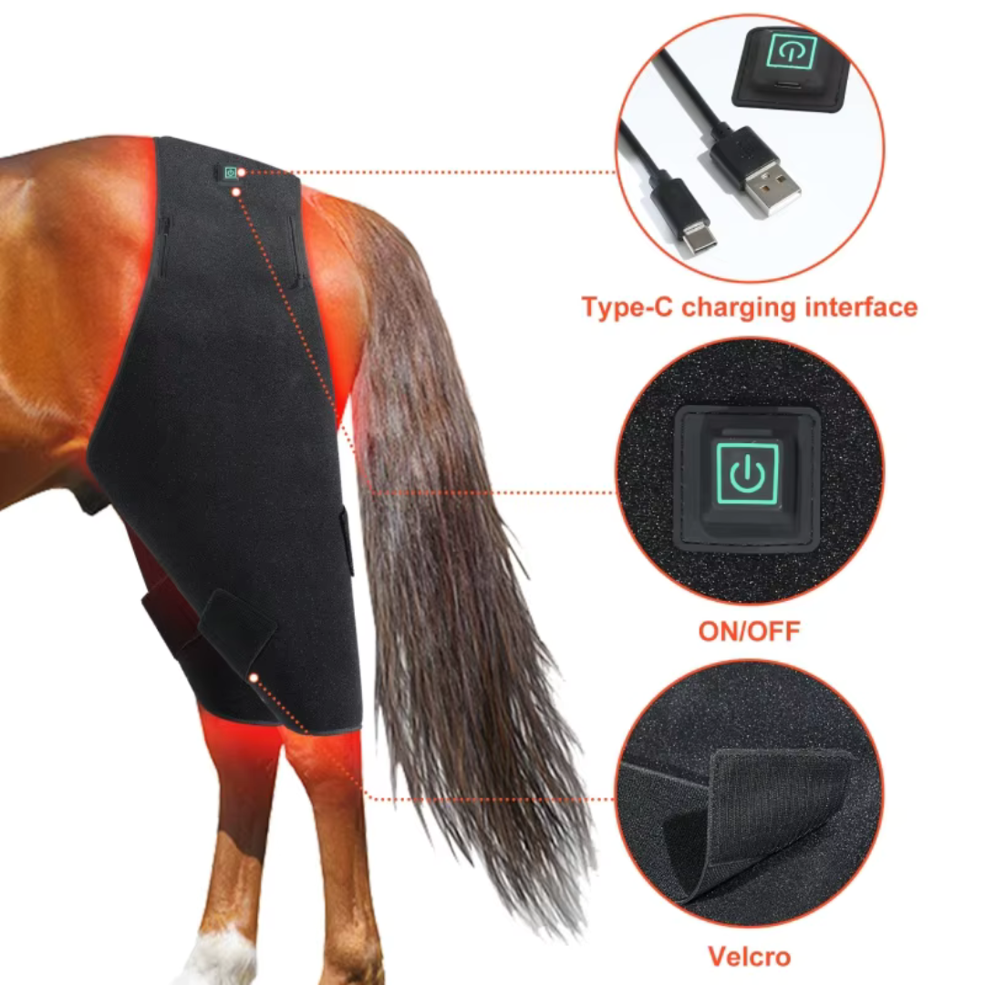 Rechargeable Equine Red Light Therapy Wrap