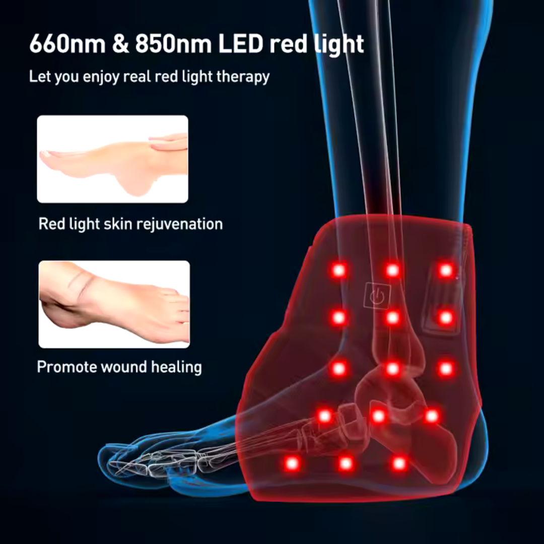 Portable Red Light Therapy Belt – Foot & Ankle Pain Relief & Recovery