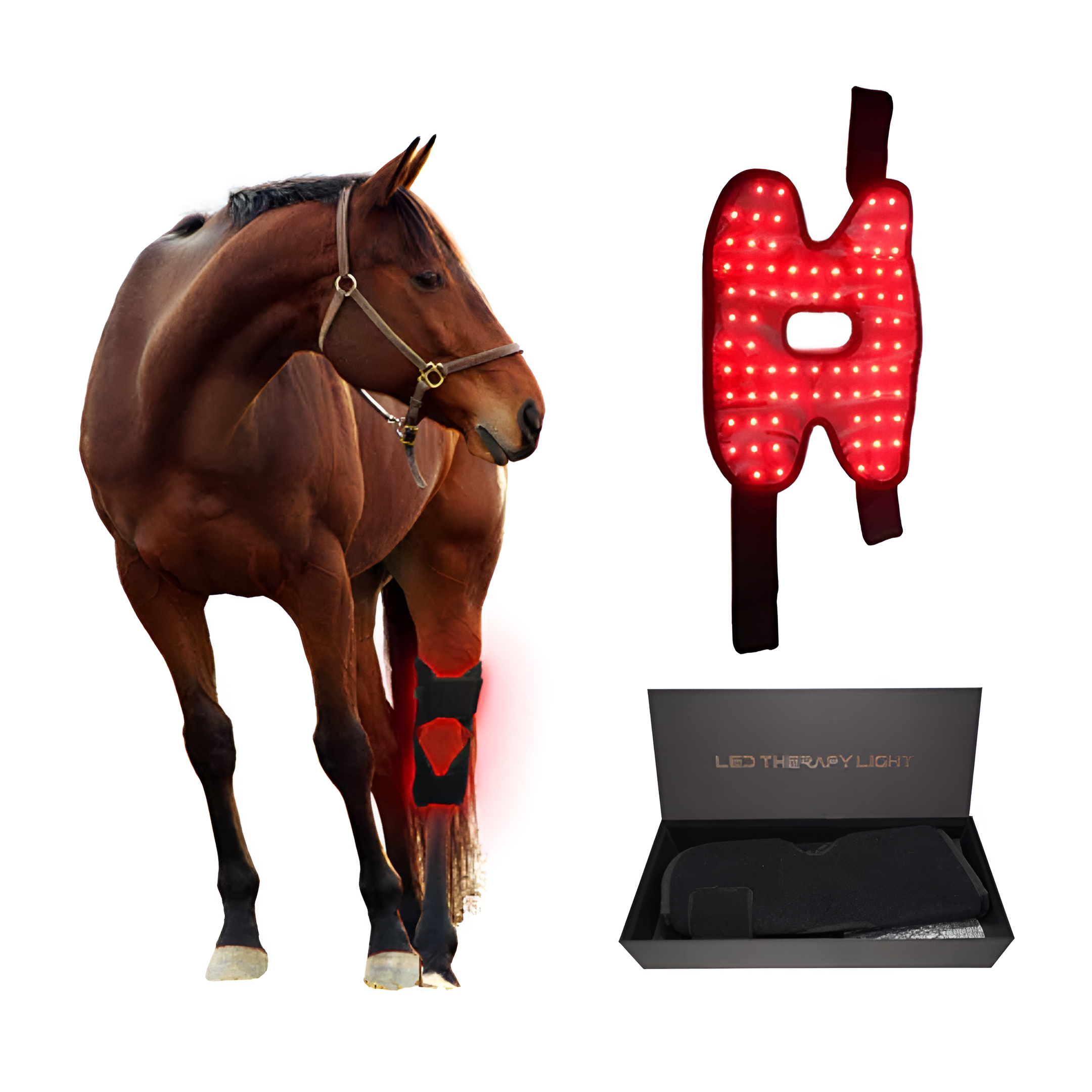 Horse Red Light Therapy Equine Hock Boot