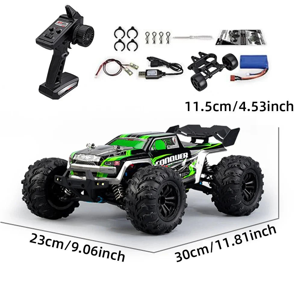 Conquer: 31 MPH Remote Control Racing Buggy - Monster Truck With Dual Batteries