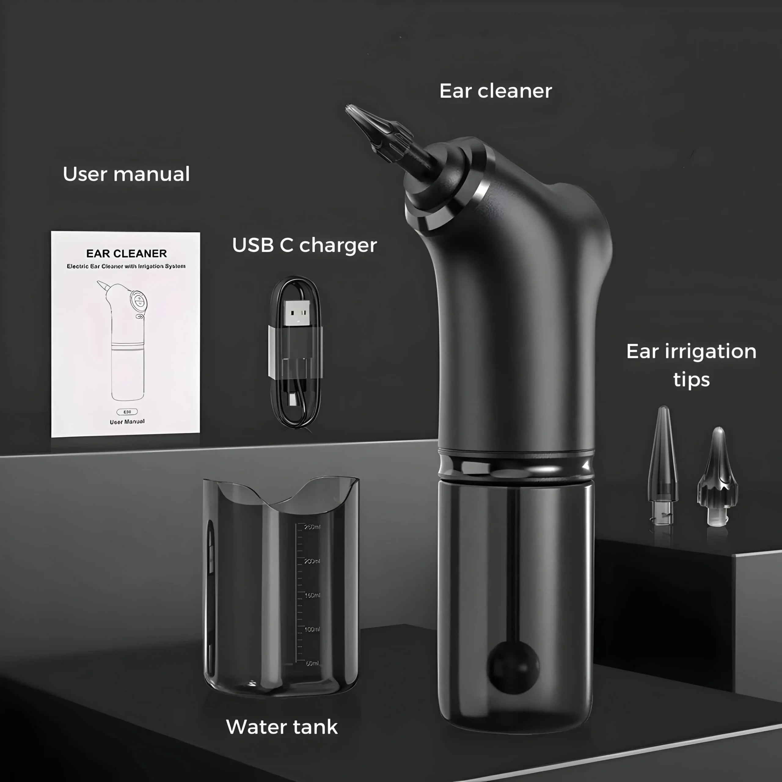 Professional Water Powered Ear Cleaner-Safe Ear Way Removal Kit -Ear Cleaner With Water ,ear Washer