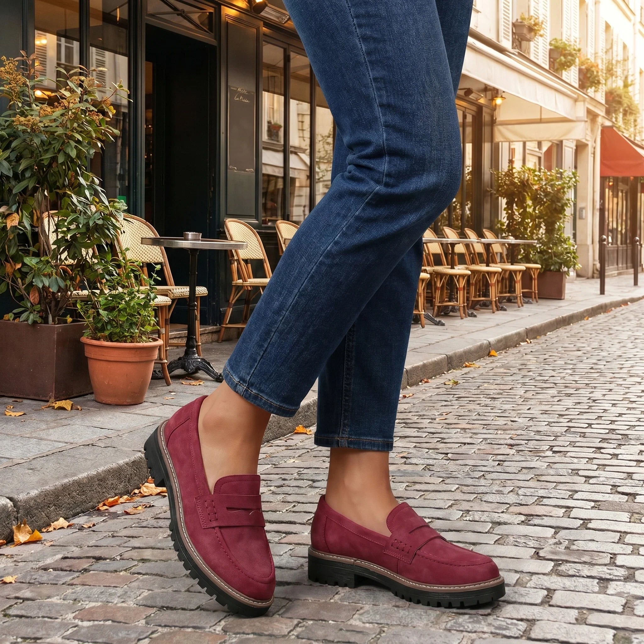 Womens Elegant Supportive Orthopedic Loafers