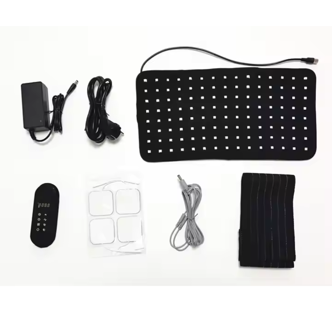 Red  Infrared Light Therapy Belt with TENS