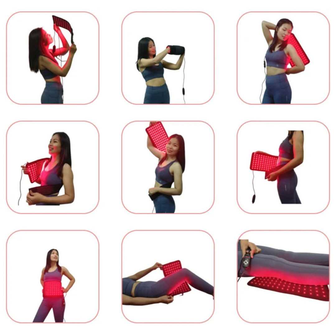 Red  Infrared Light Therapy Belt with TENS