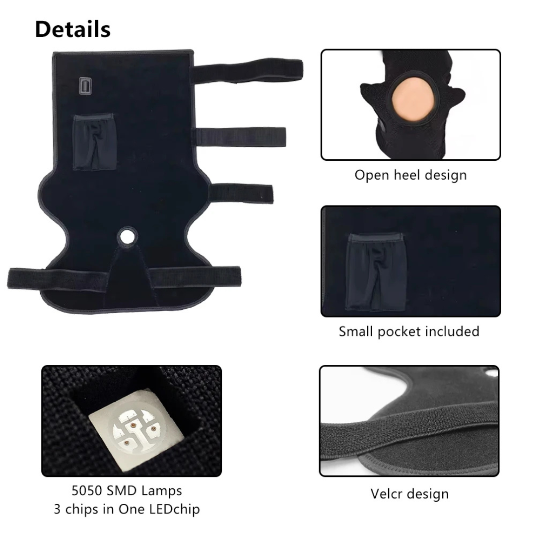 Red Light Therapy Foot & Ankle Pain Relief Wrap – Targeted Recovery & Pain Relief