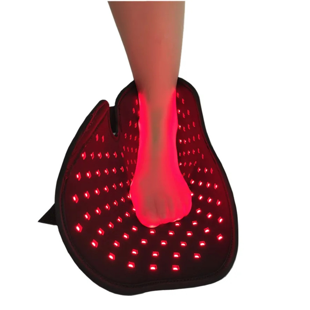 Wearable Infrared Red Light Therapy Wrap for Feet and Toes Pain Relief