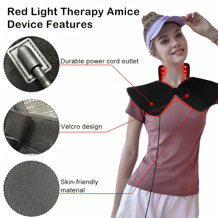 Red Infrared Light Therapy For Shoulders Neck Pain Relief