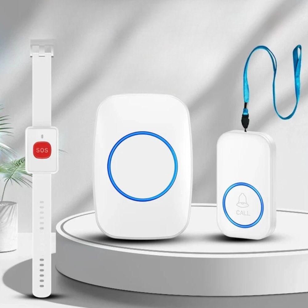 Wireless Elderly Call Button Pager Watch