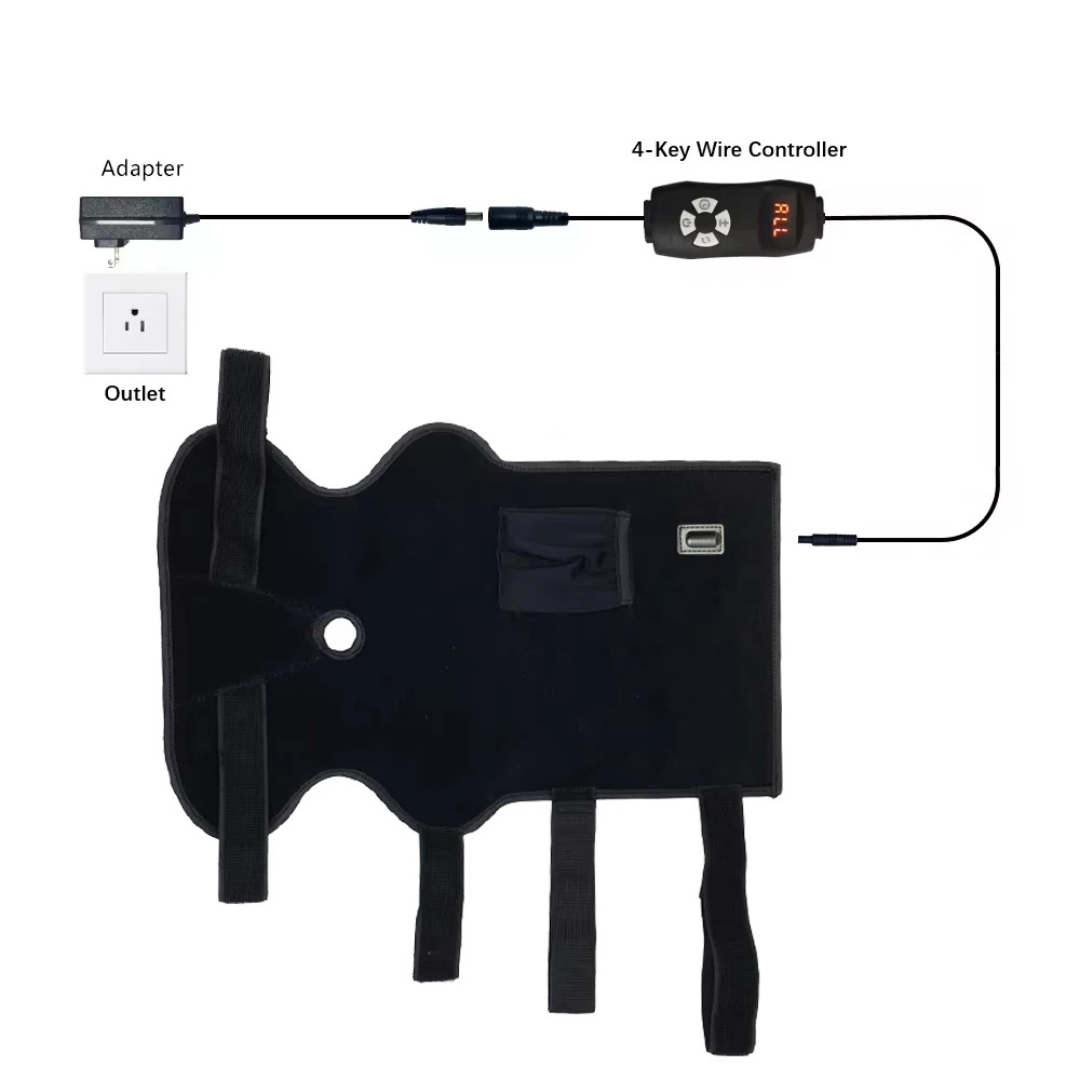 Red Light Therapy Foot & Ankle Pain Relief Wrap – Targeted Recovery & Pain Relief