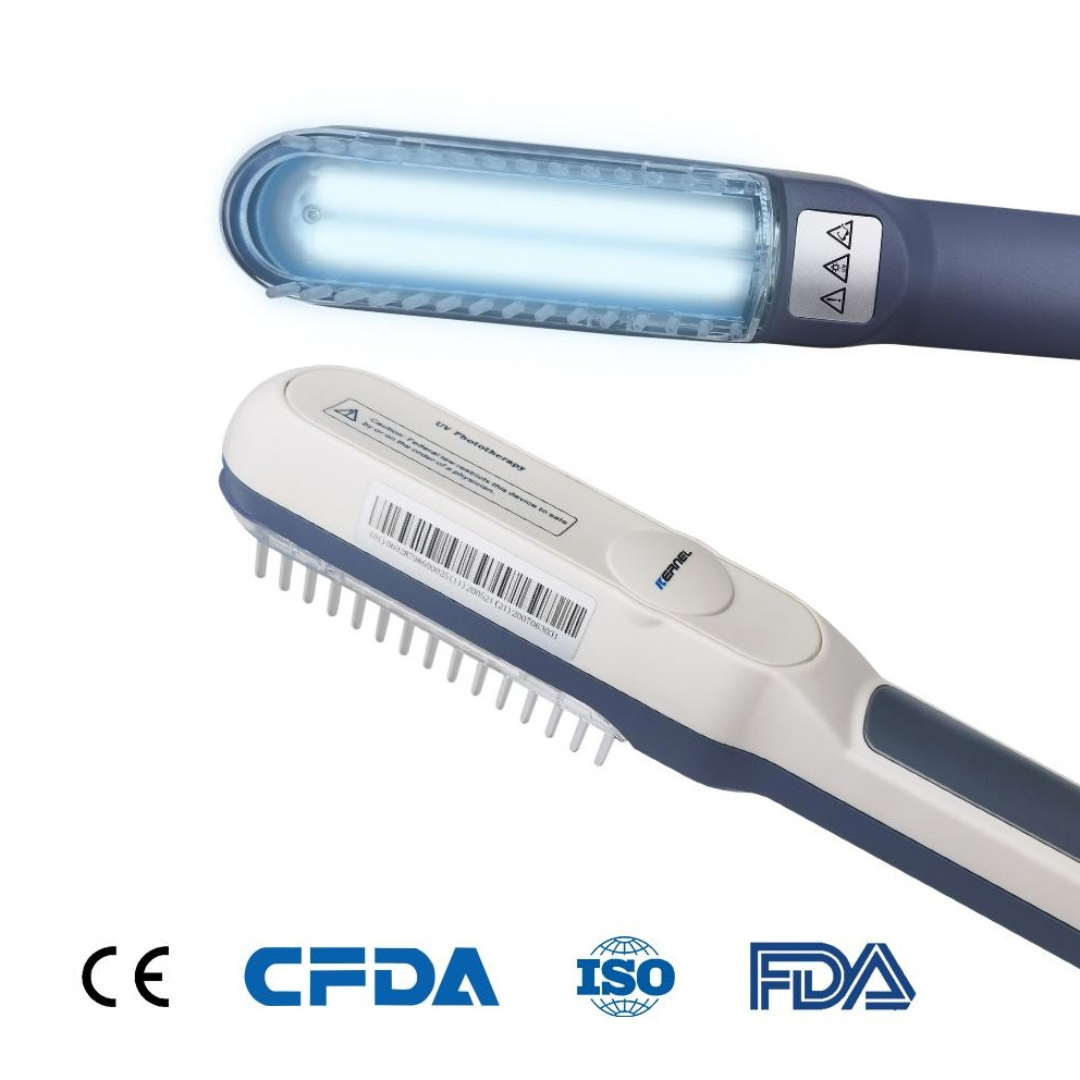 Handheld UVB Light Therapy Lamp – 311nm for Psoriasis, Vitiligo & Eczema Treatment