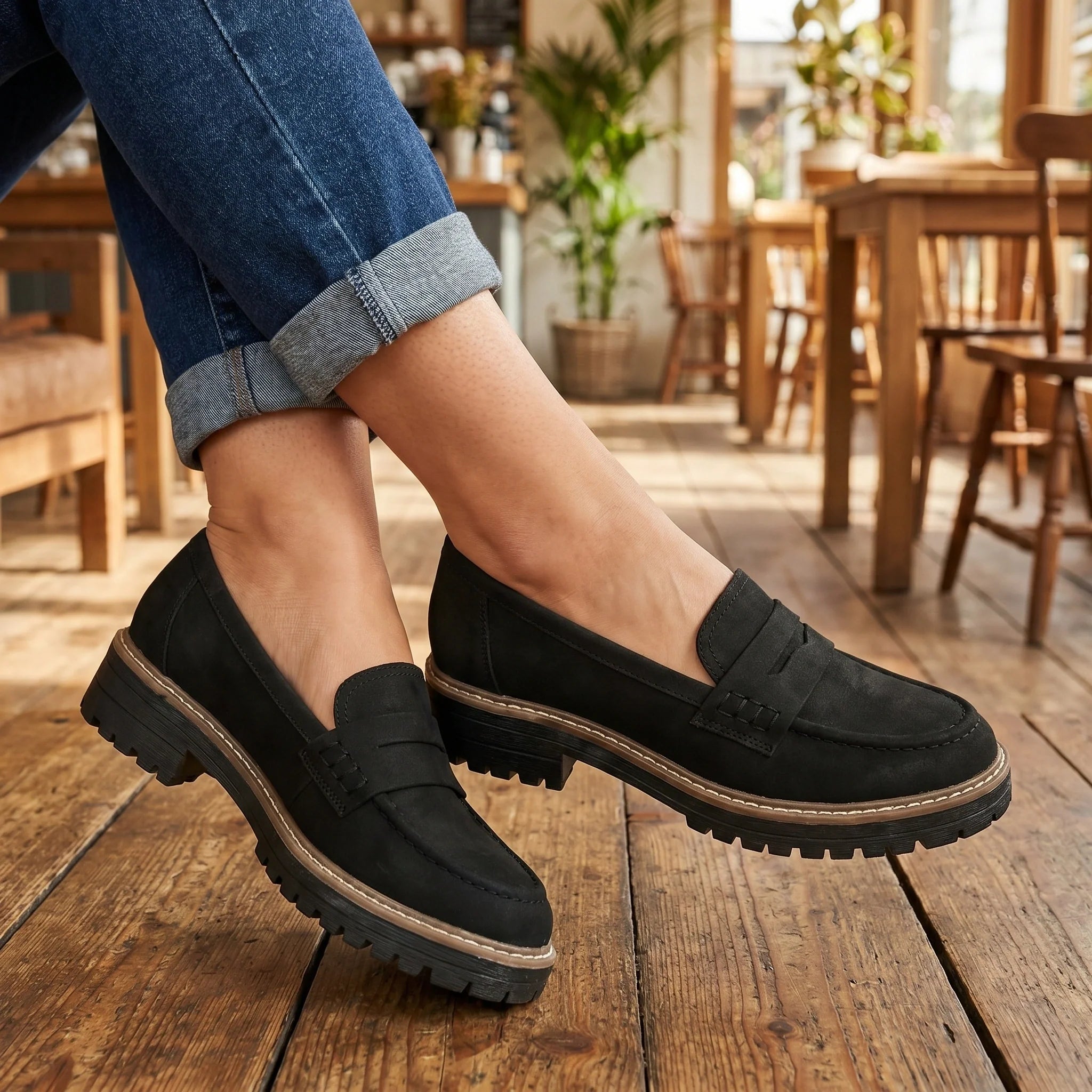 Womens Elegant Supportive Orthopedic Loafers
