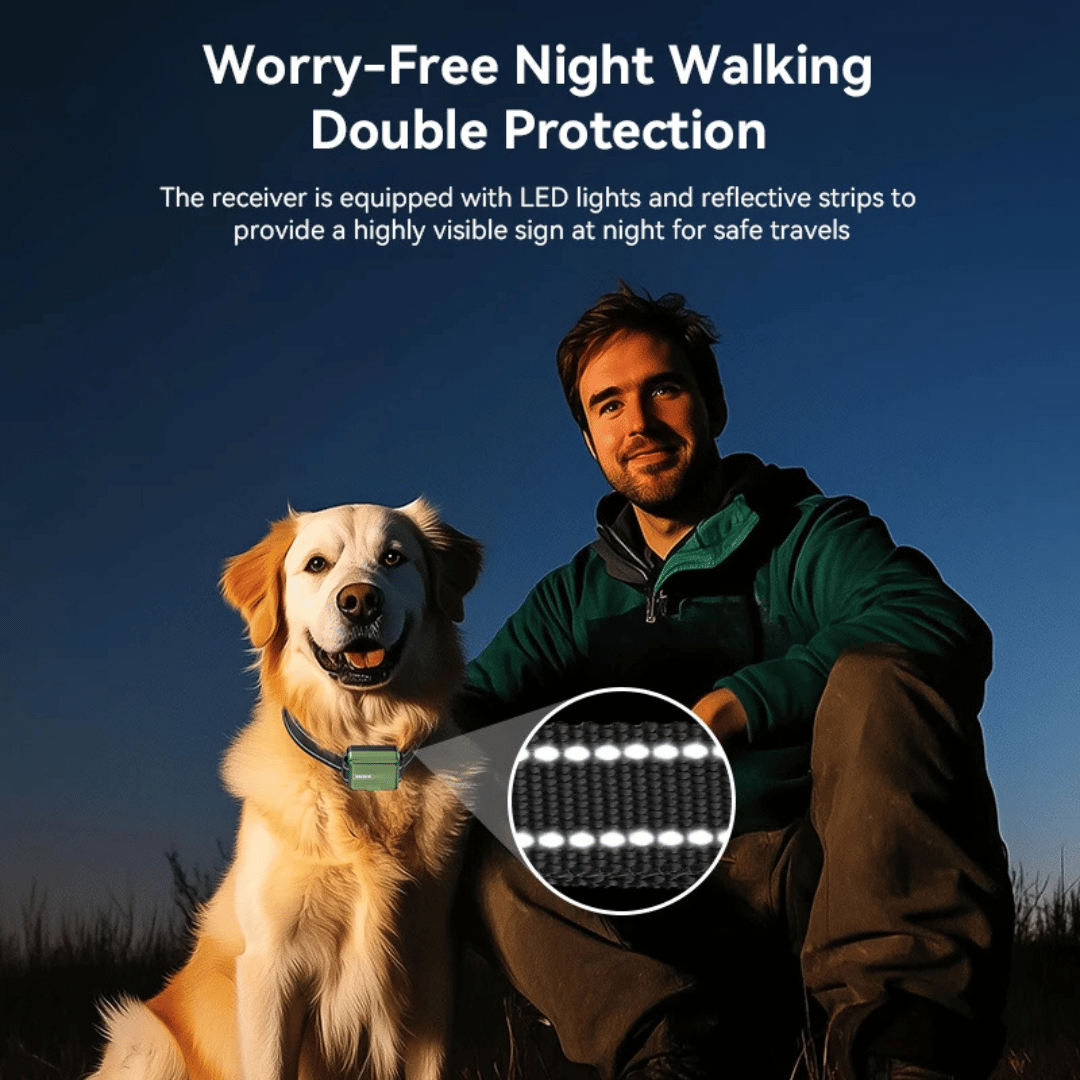 Shock Collar for Dogs | Electric e-Collar with LCD Remote Control Zap for Stubborn & Aggressive Dogs | Large & Small Breeds, Waterproof
