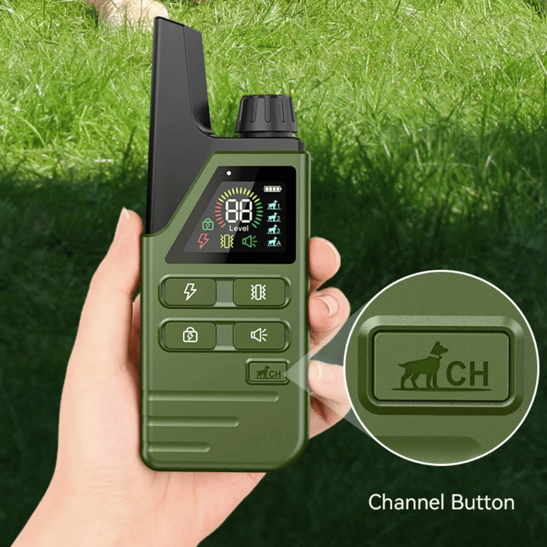 Shock Collar for Dogs | Electric e-Collar with LCD Remote Control Zap for Stubborn & Aggressive Dogs | Large & Small Breeds, Waterproof