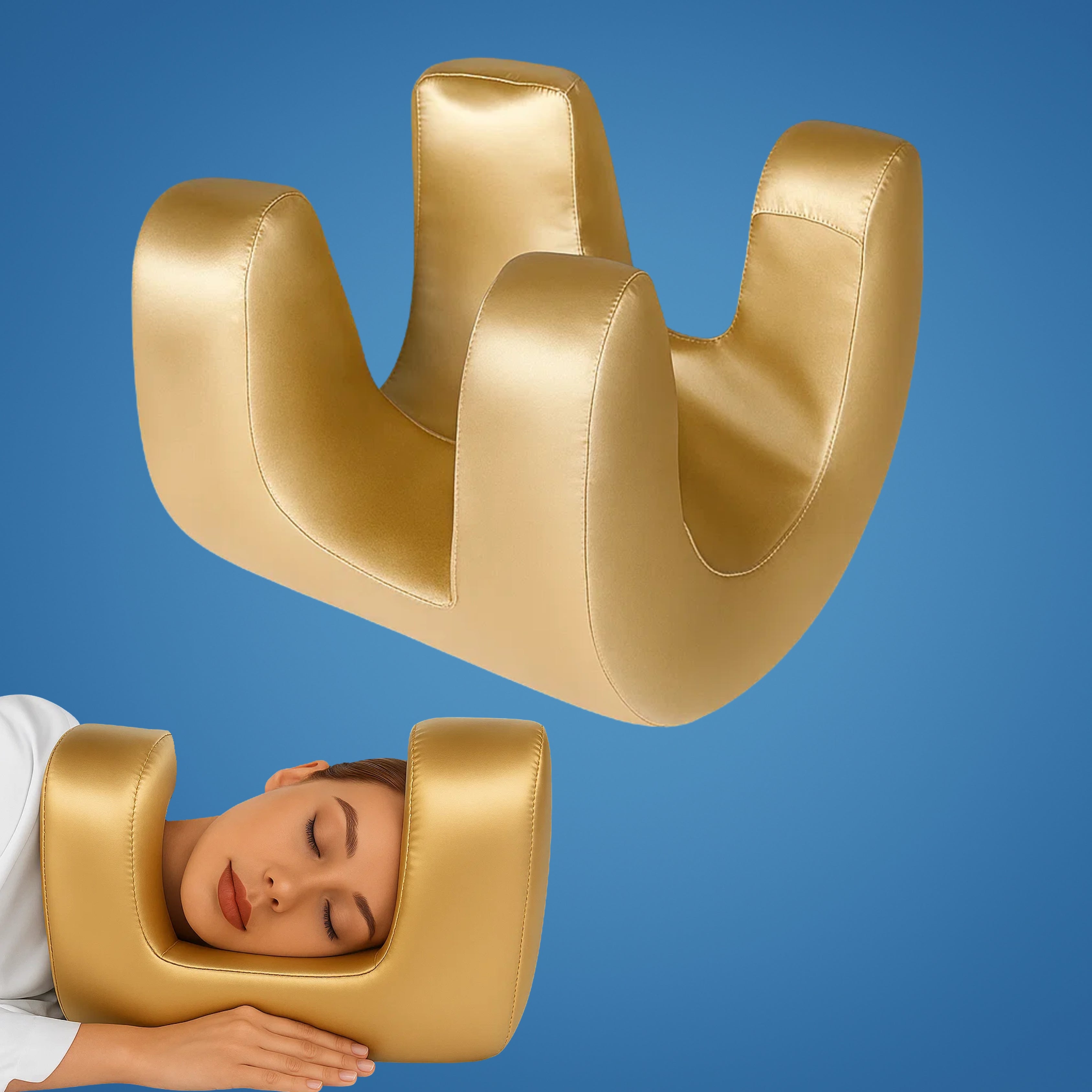 sleeping beauty pillow ,Anti Wrinkle foam Pillow for side and back sleepers