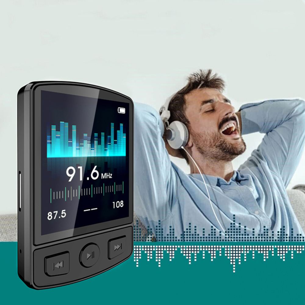Portable MP3 Music Audio Player Device Clip for Running