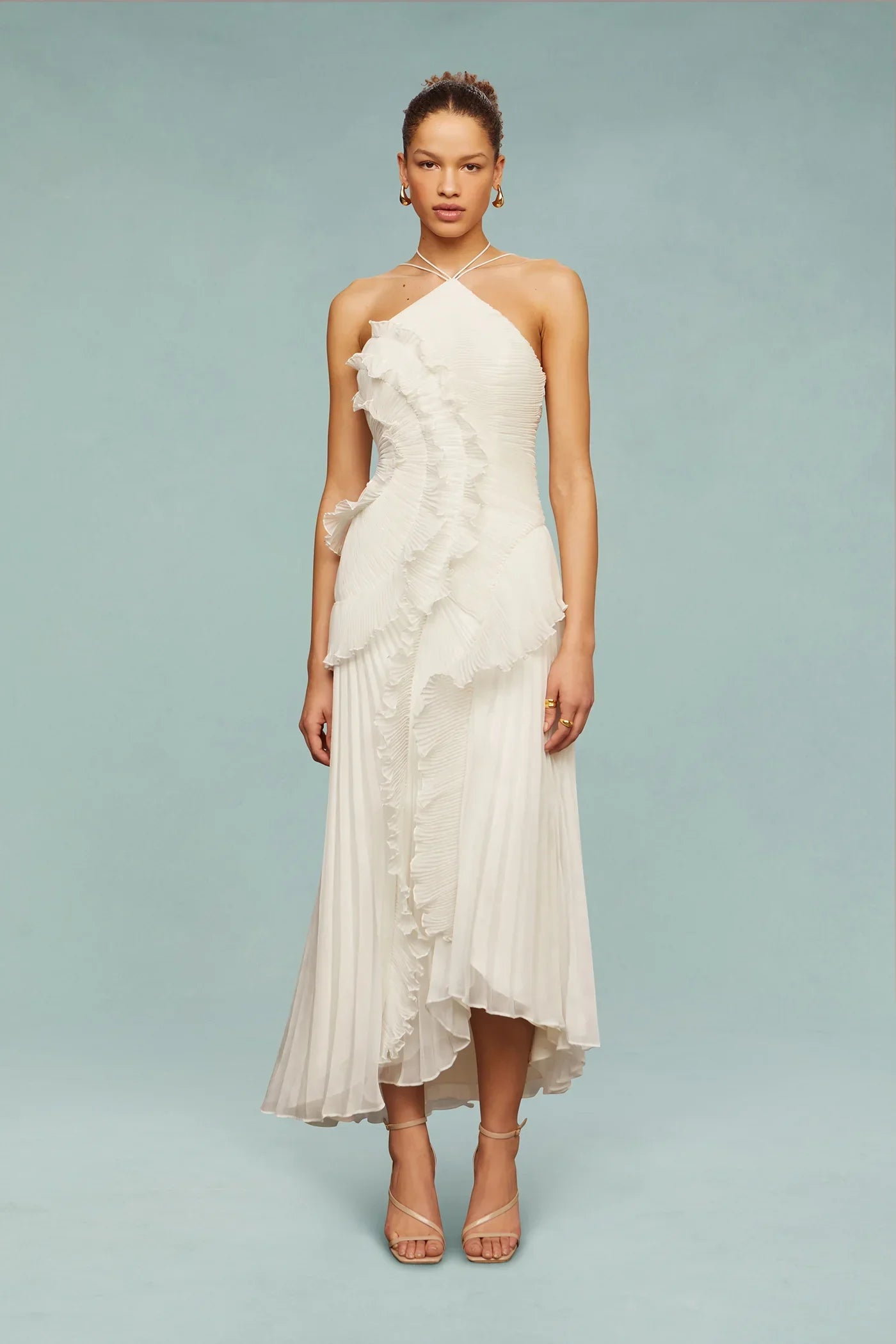 Women's Ruffle Maxi Dress