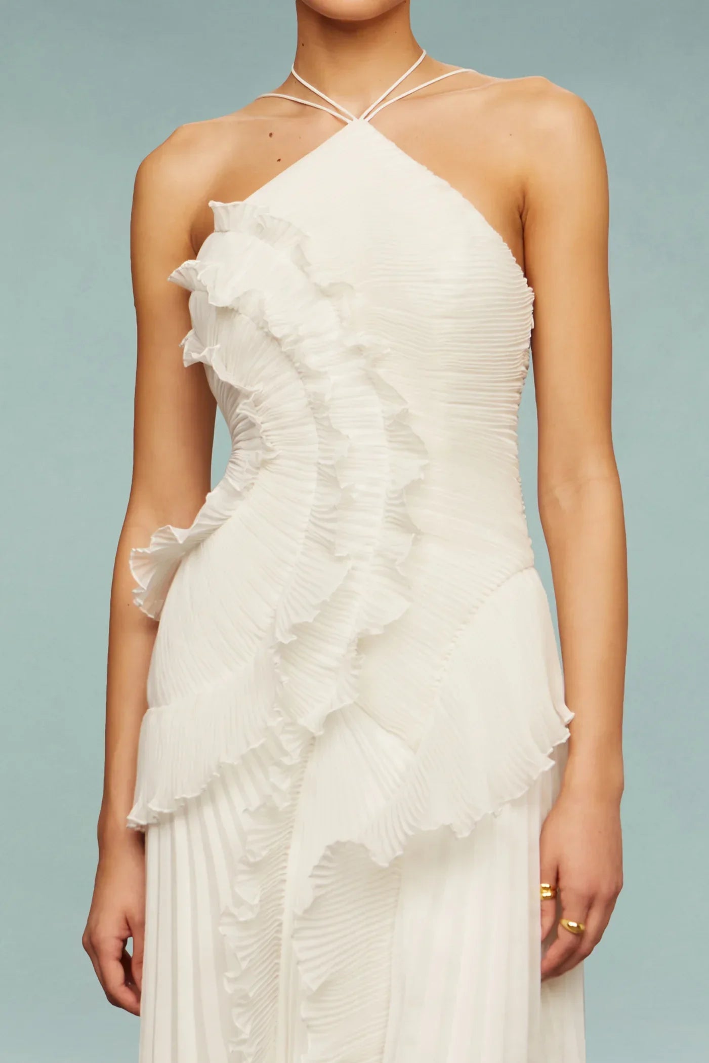 Women's Ruffle Maxi Dress