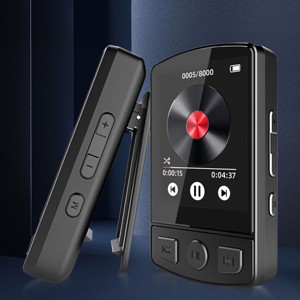 Portable MP3 Music Audio Player Device Clip for Running