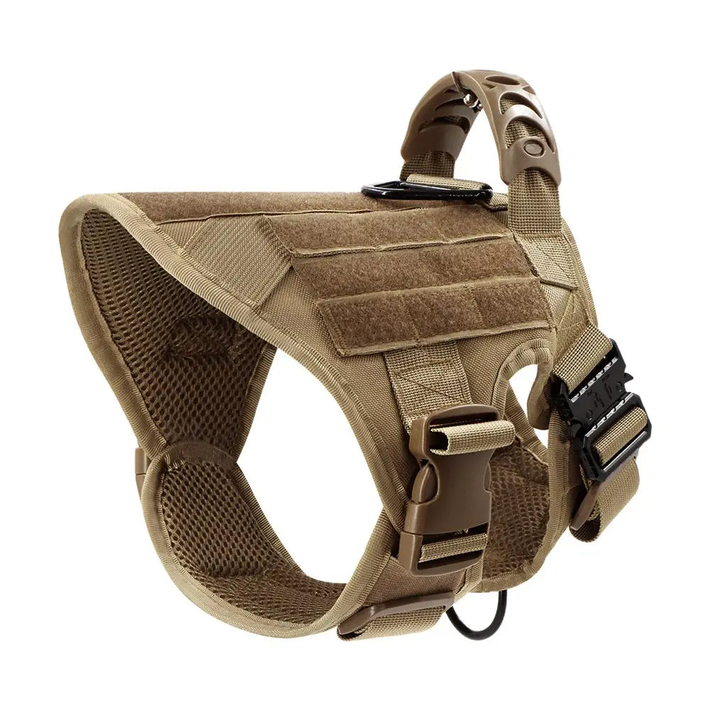 KrachtGrip Heavy Duty Tactical Dog Harness with Handle