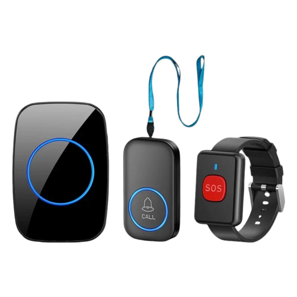 Wireless Elderly Call Button Pager Watch