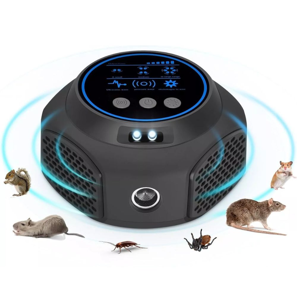 360° Ultrasonic Rodent Deterrent Pest Repeller