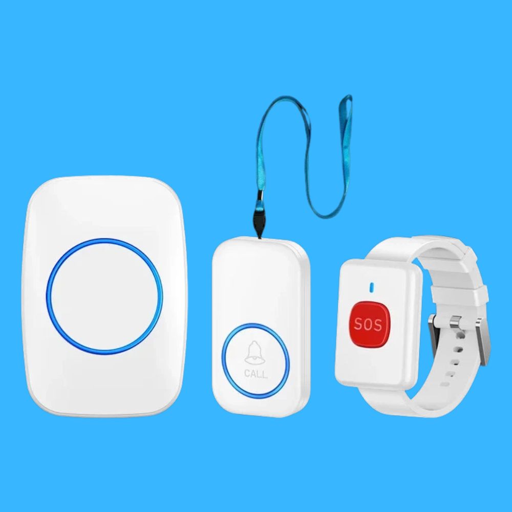 Wireless Elderly Call Button Pager Watch