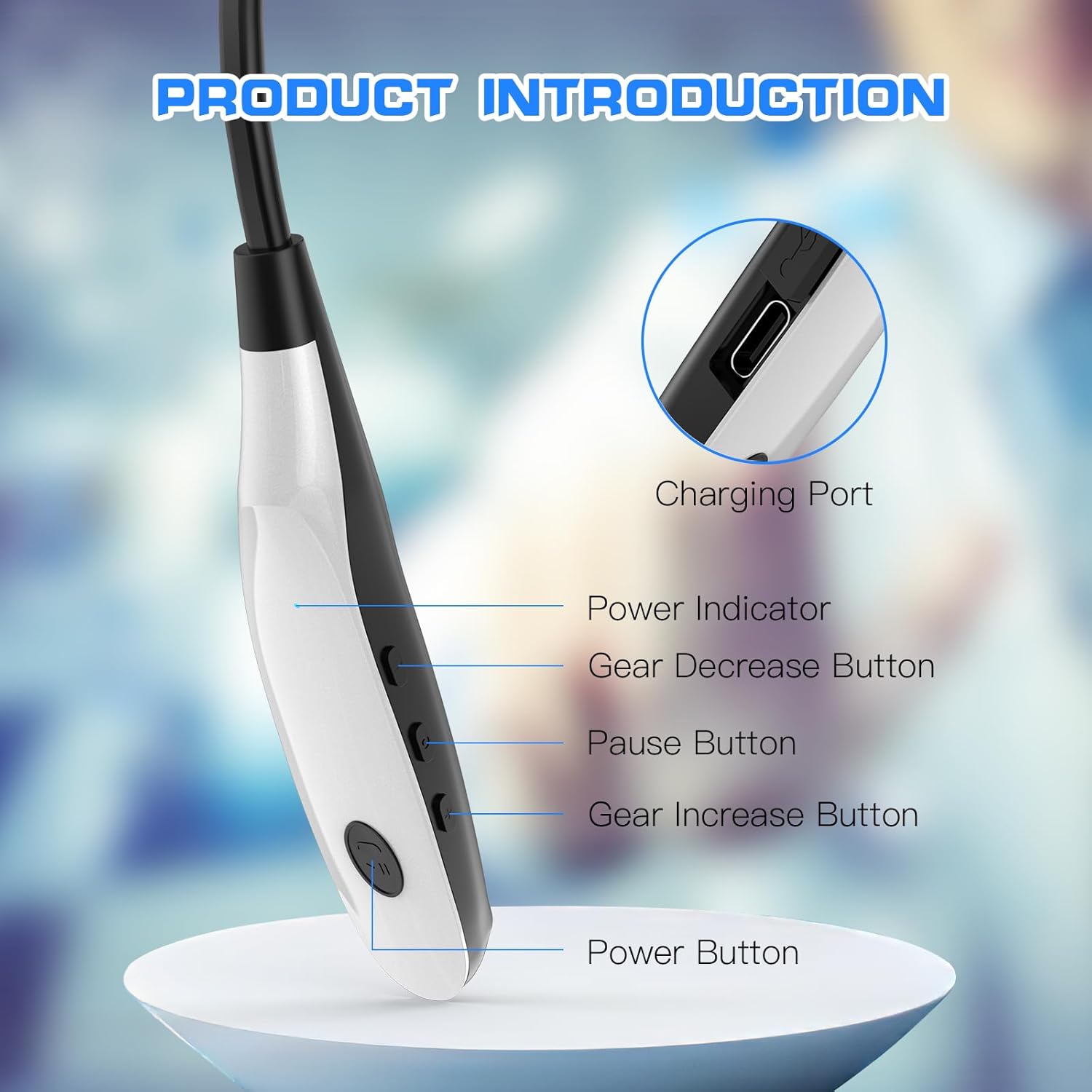 Red Light Therapy For Ears | 650nm Laser Tech | Dual Ear Nasal Probe | Long Battery | Non Invasive