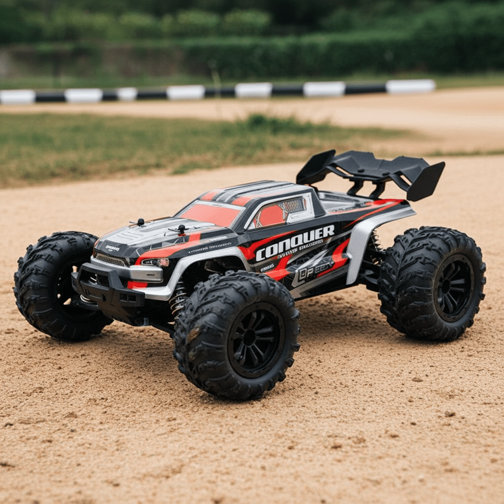 Conquer: 31 MPH Remote Control Racing Buggy - Monster Truck With Dual Batteries