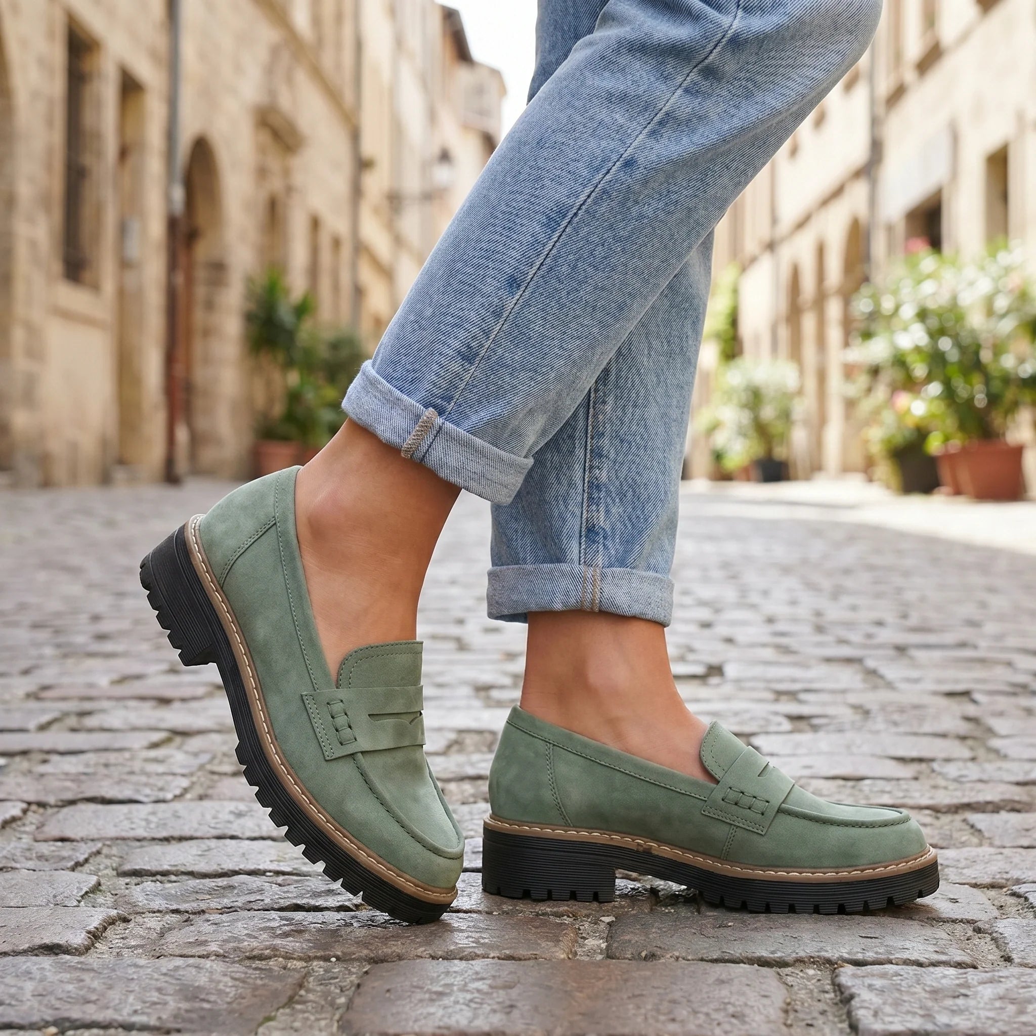 Womens Elegant Supportive Orthopedic Loafers