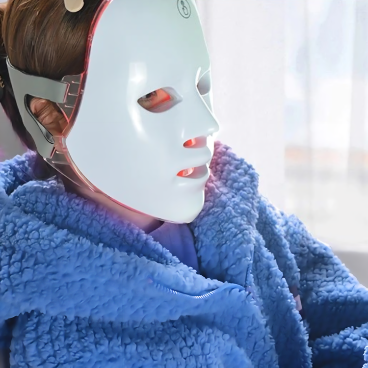 LED Photon Light Therapy Mask -Rechargeable 7 Colors  face therapy mask
