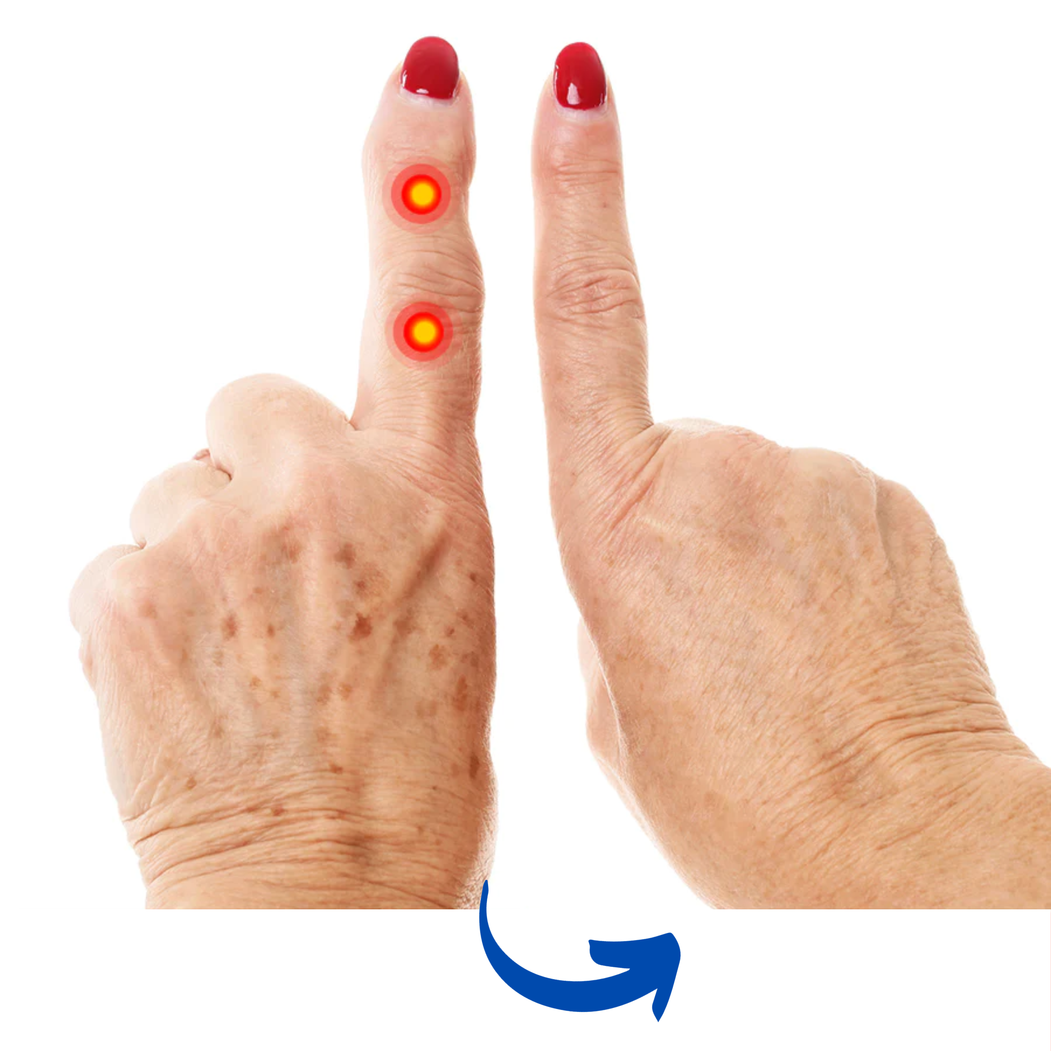 Arthritis Pain Relief Gloves | Red Light & Infrared Therapy for Hands, Wrists & Joints