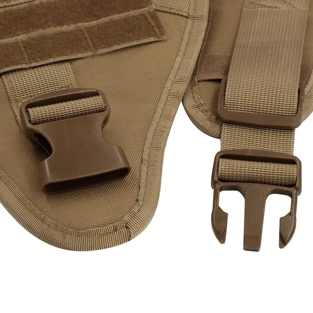 KrachtGrip Heavy Duty Tactical Dog Harness with Handle