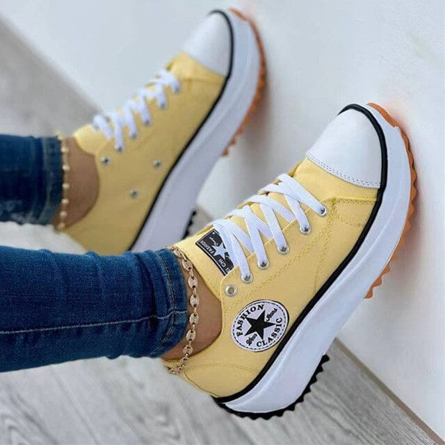Modern Chunky Women’s Trainers with Contrast Sole