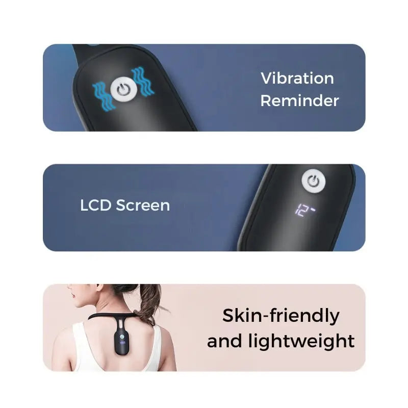 Posture corrceter device for neck and back pain ,portable posture device for improved posture