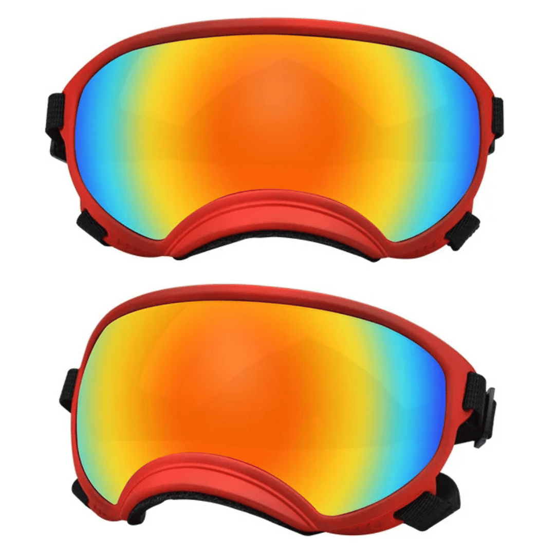 Dog Sunglasses, Waterproof UV Dog Goggles for Small, Medium and Large Dogs, Eye Protection, Mulitcoloured