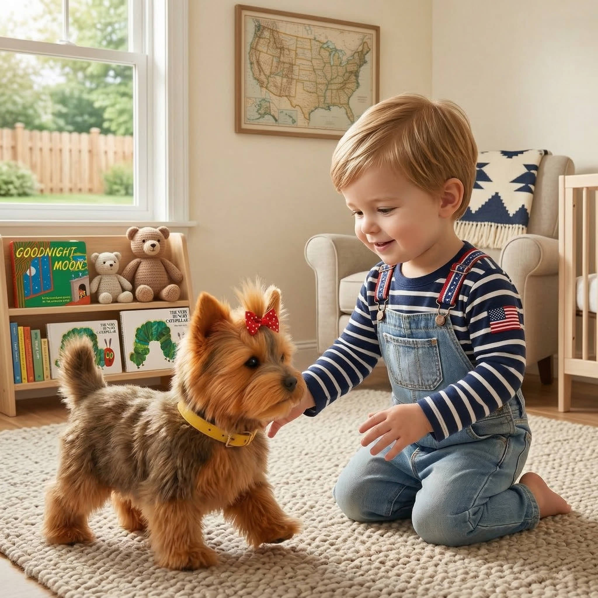 Realistic Interactive Dog Robot, Walking, Barking & Wagging Dog