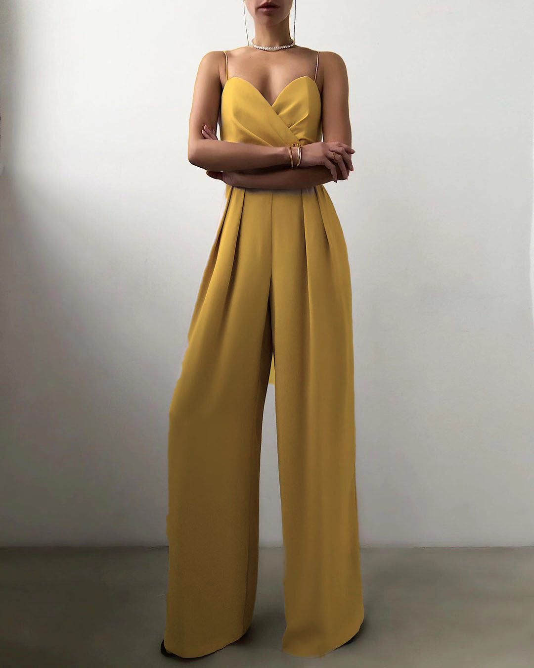 Elegant Women's Overalls | High-waisted and slim silhouette