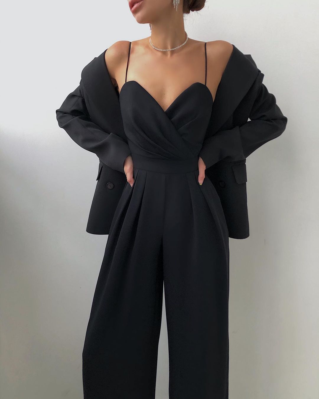 Elegant Women's Overalls | High-waisted and slim silhouette