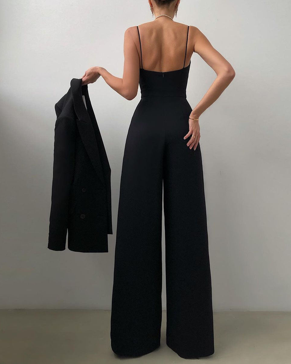 Elegant Women's Overalls | High-waisted and slim silhouette