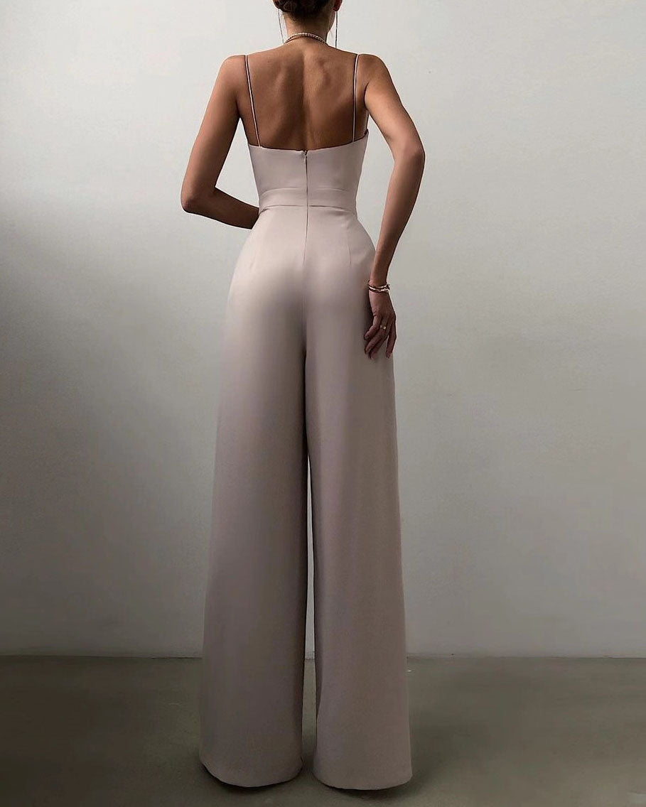 Elegant Women's Overalls | High-waisted and slim silhouette
