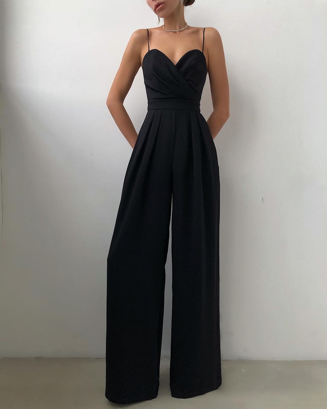 Elegant Women's Overalls | High-waisted and slim silhouette