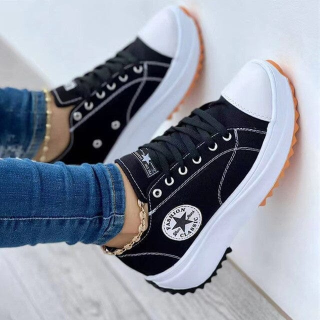 Modern Chunky Women’s Trainers with Contrast Sole