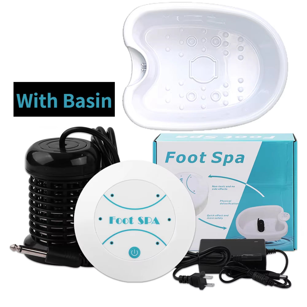 PureSolek Foot Detox Machine | Ionic Detox Therapy | Home Wellness Spa | Circulation Support